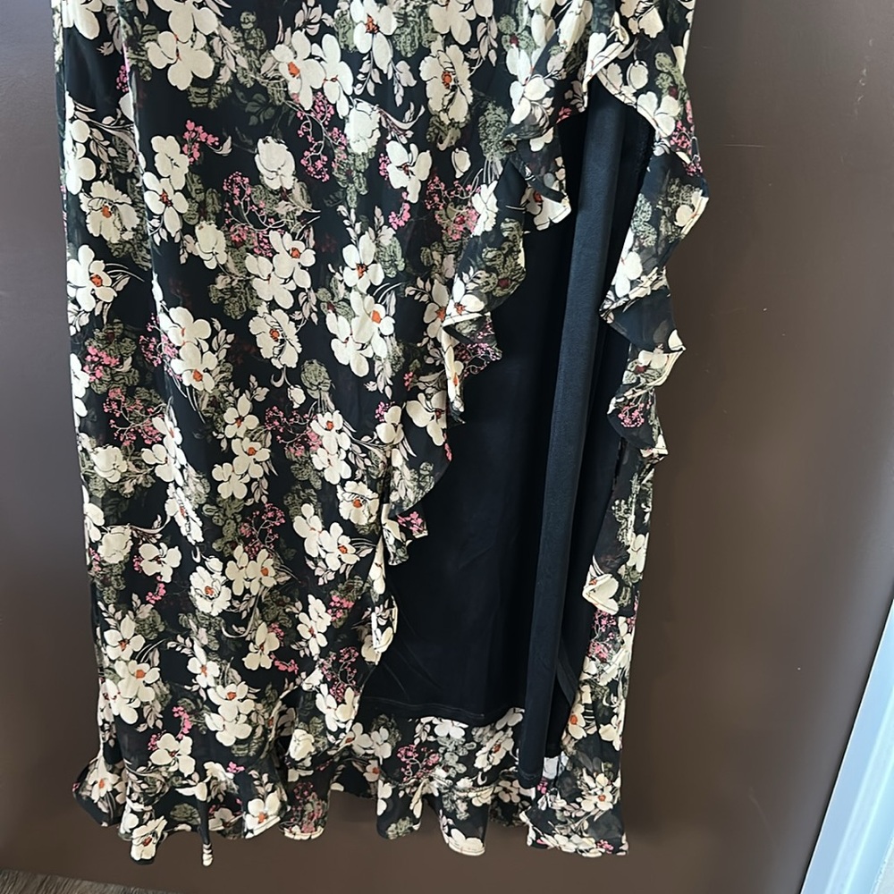ASTR THE LABEL Floral Long Sleeve Maxi Dress NEW sz L - Picture 10 of 13
